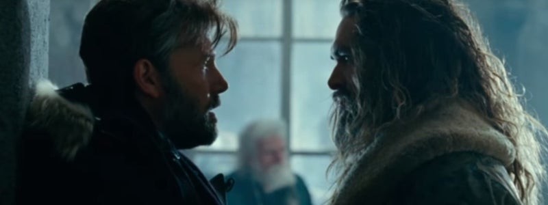 Новый кадр «Лиги справедливости» показал Аквамена в Бэтпещере