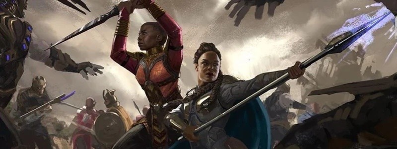 Окойе и Валькирия на новом изображении «Мстителей: Финал»