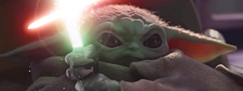 Малыш Йода сражается с Палпатином в новом видео