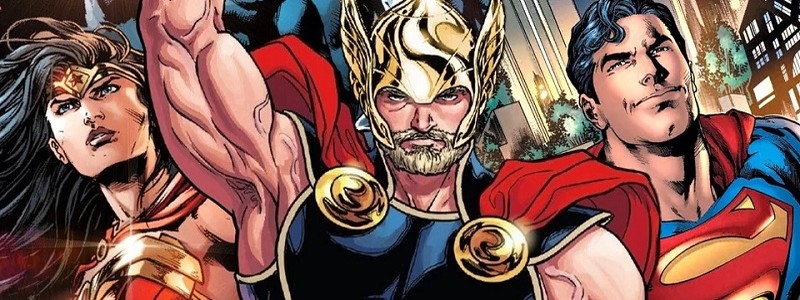 Супермен и Чудо-женщина могут поднять молот Тора, Мьельнир