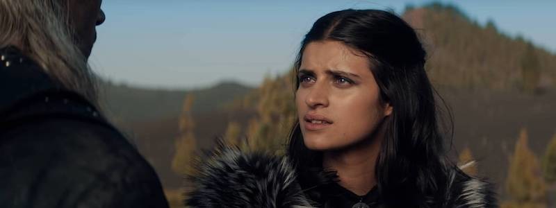 Голая Йеннифэр из сериала «Ведьмак»