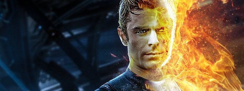 Как Зак Эфрон выглядит в роли Человека-факела в MCU