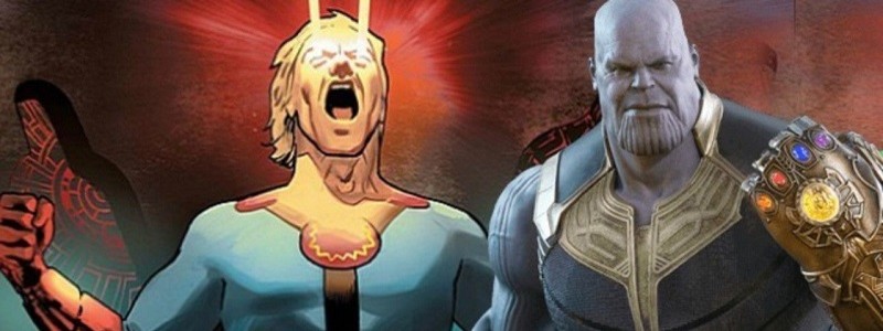 Тизер возвращения Таноса в MCU в фильме «Вечные»