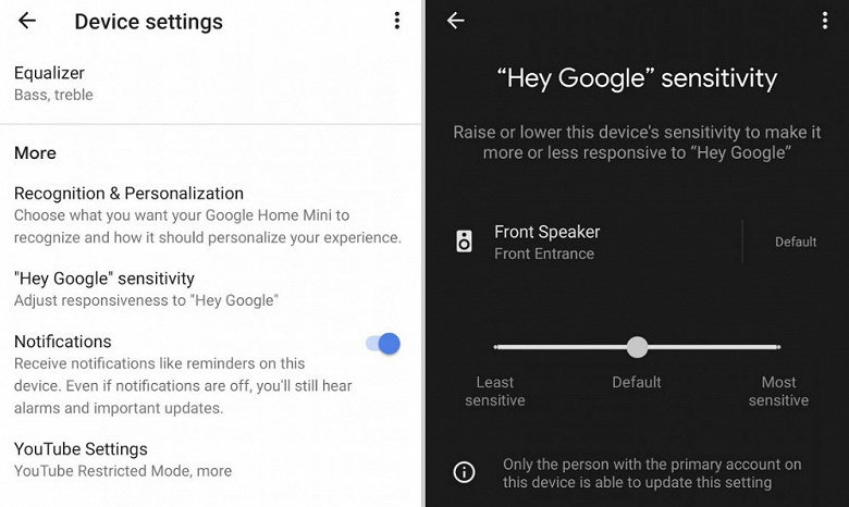 Количество ложных срабатываний на команду "OK, Google" должно уменьшиться. Google внедряет новую функцию чувствительности