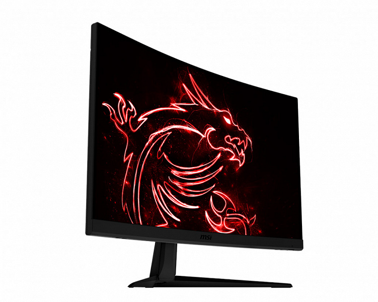 Основой монитора MSI Optix G27C5 служит вогнутая 27-дюмовая панель типа VA