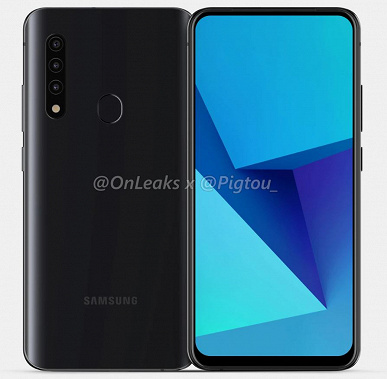 Фотогалерея дня: первый смартфон Samsung с выдвижной камерой