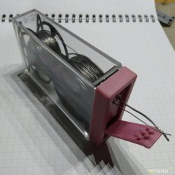 Диспенсер для припоя. Коробочка из фикспрайса + 3Д принтер