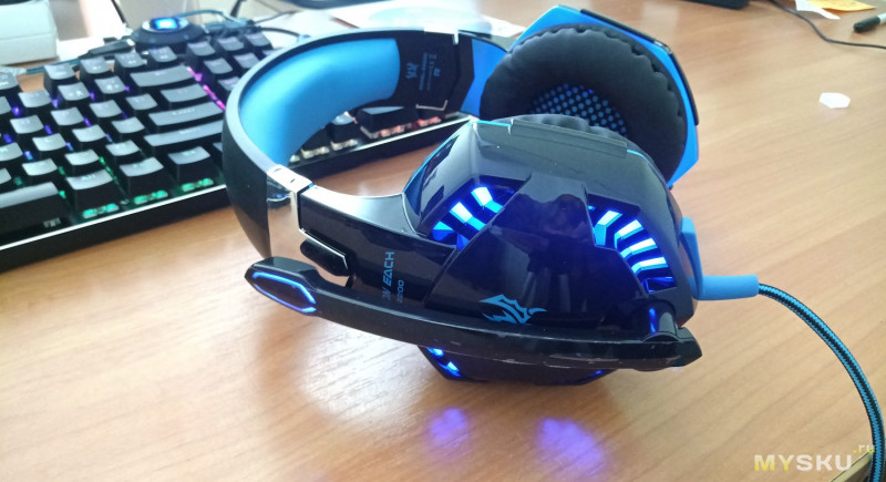 Обзор игровых наушников Kotion Each G2200 с виброоткликом