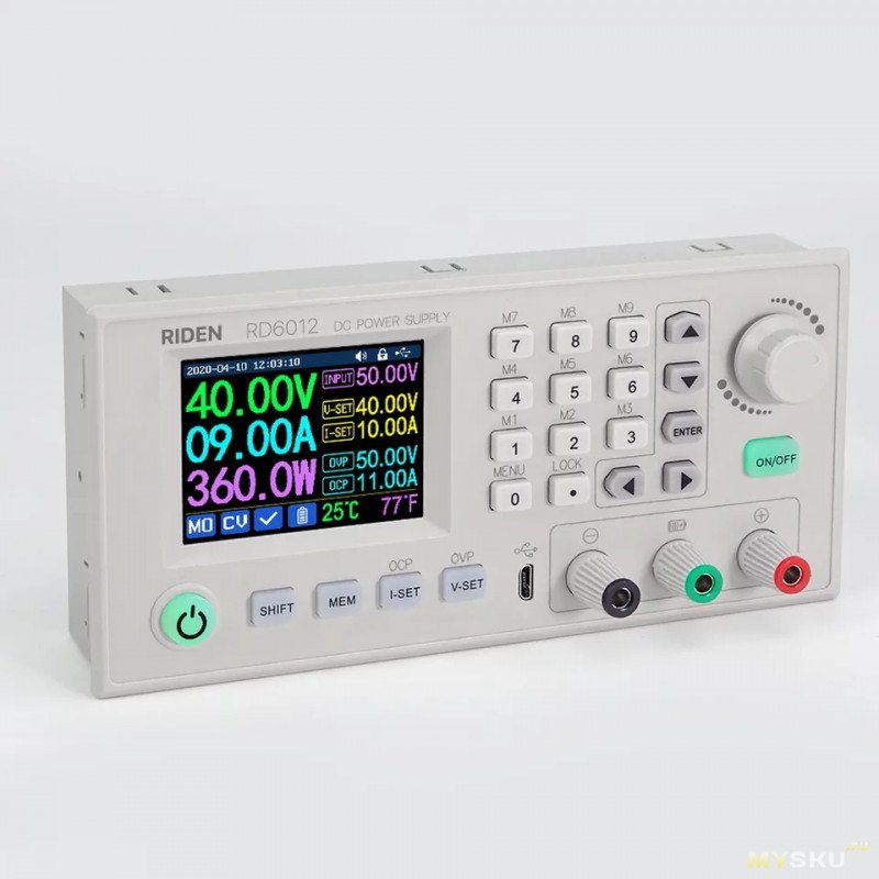 Акция на обновленный понижающий преобразователь напряжения RD 6012 для лабораторного источника питания за 51.99$