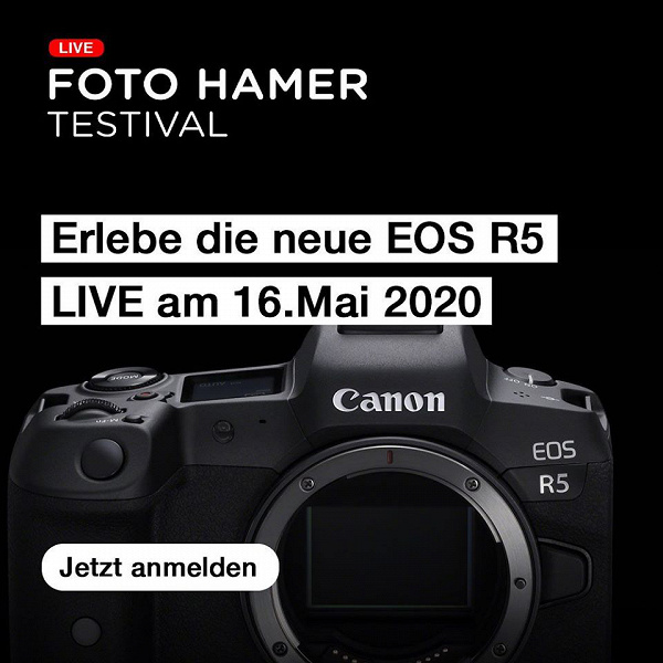 Названа дата выпуска камеры Canon EOS R5