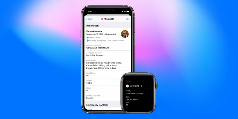 Умные часы Apple смогут спасти ещё больше жизней. Новая функция объединит Medical ID и Emergency SOS