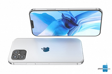 Фотогалерея дня: iPhone 12 и iPhone 12 Pro Max позируют на больших рендерах