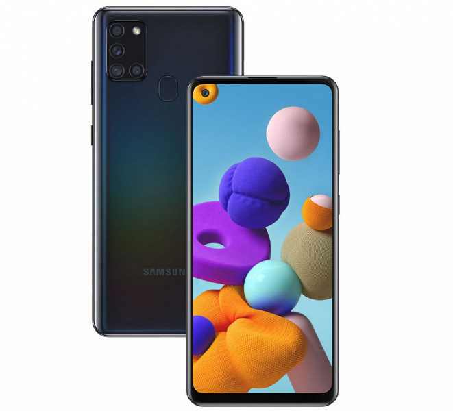 Представлен новый монстр автономности Samsung Galaxy A21s с Android 10