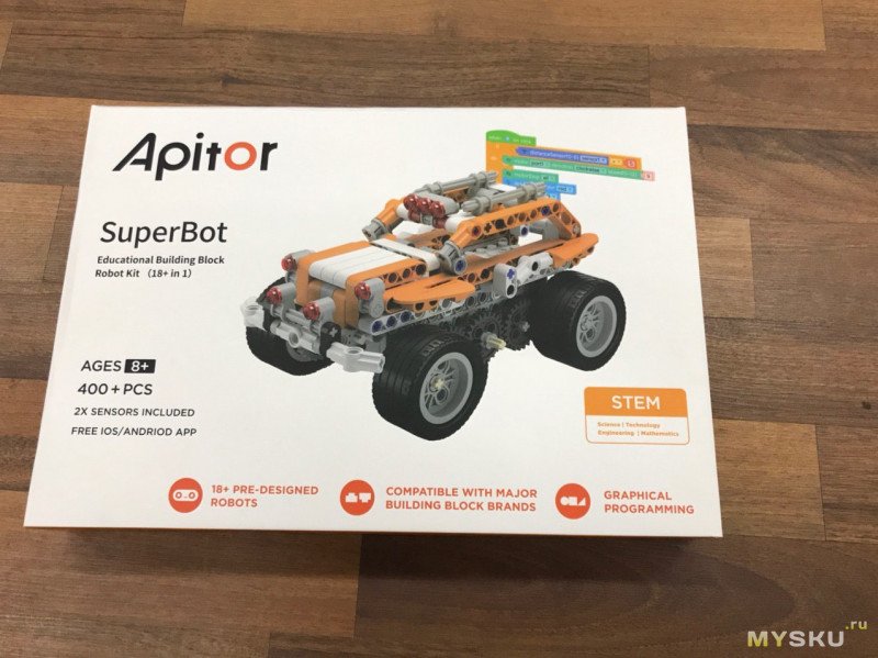 Обзор робот конструктора Apitor SuperBot. Чем занять ребенка на карантине?