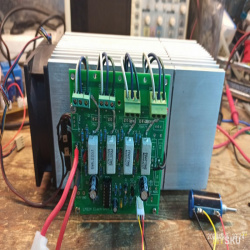 Самодельная электронная нагрузка 200W на основе компонентов с АлиЭкспресс