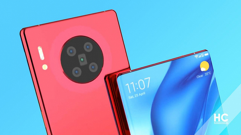 2020 — год смартфонов с подэкранными камерами? Huawei тоже в деле