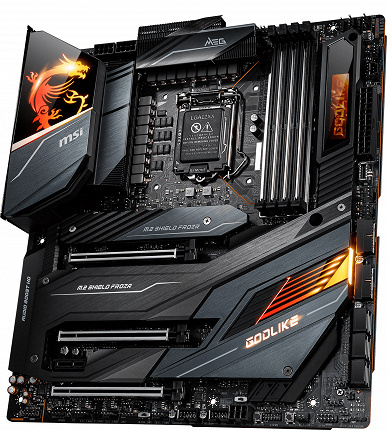 Модели MEG Z490 Godlike и MEG Z490 Ace возглавили линейку системных плат MSI на чипсетах Intel 400-й серии