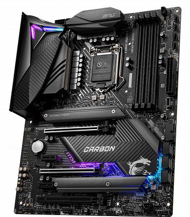 Системные платы MSI MPG на чипсетах Intel 400-й серии относятся к среднему сегменту