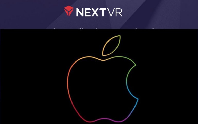 Компания Apple купила NextVR, поставщика контента для гарнитур виртуальной реальности