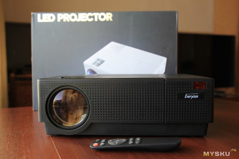 Проектор Everycom M9 - в семействе T26K, M18-19, YG620, S1080 прибавление