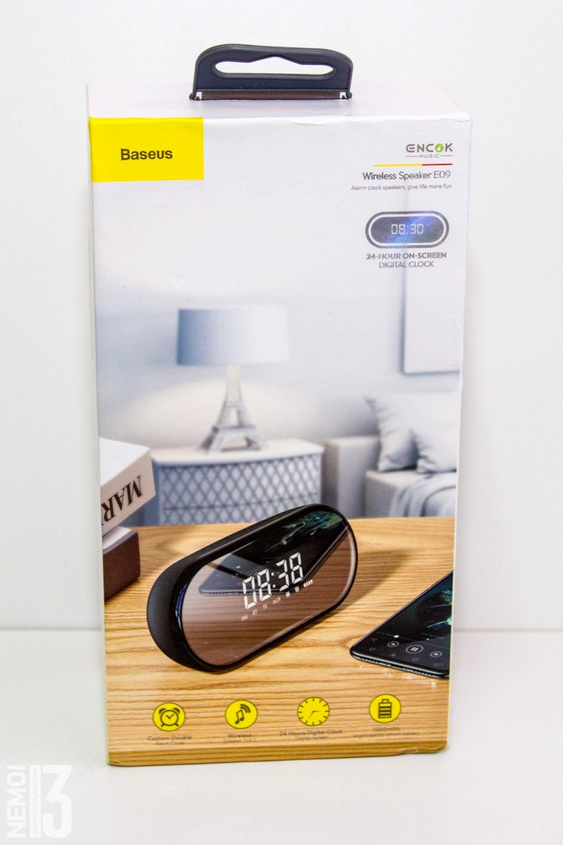 Часы/колонка/радио Baseus EncokE09. Медиакомбайн?