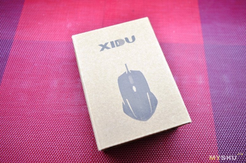 Оптическая мышь XIDU XM1 с регулировкой DPI и подсветкой