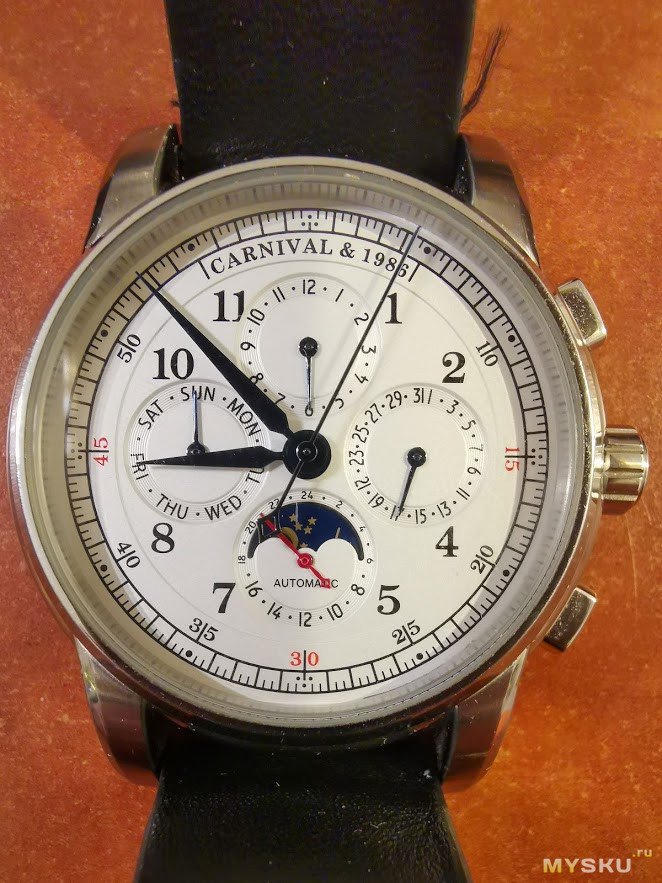 Карнавальные часы для мужчин, или Carnival C-8781-5
