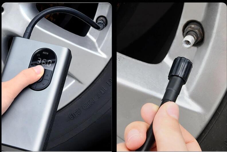 Автомобильный компрессор Baseus за 41.31$