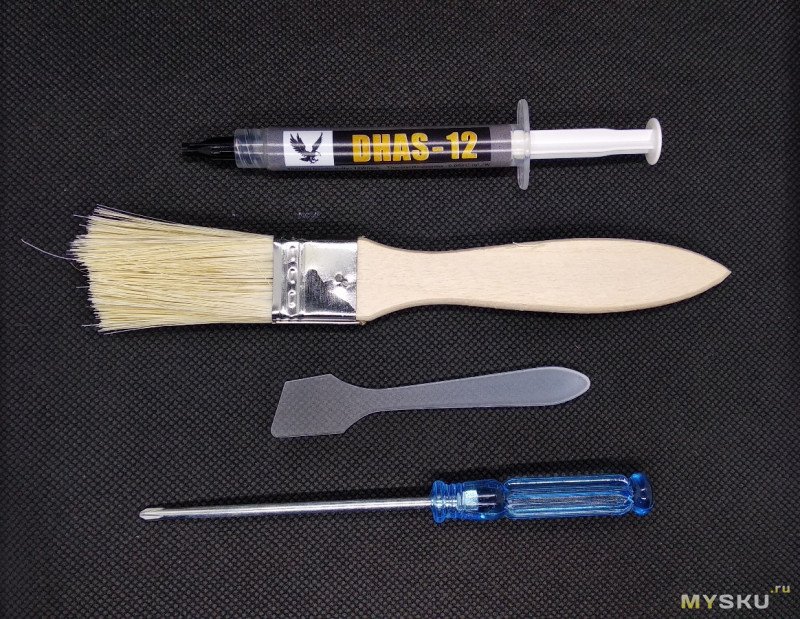 Тестирование термопасты DHAS-12. Очень дорогой и неизвестный зверь. + Бонусная паста Deepcool.