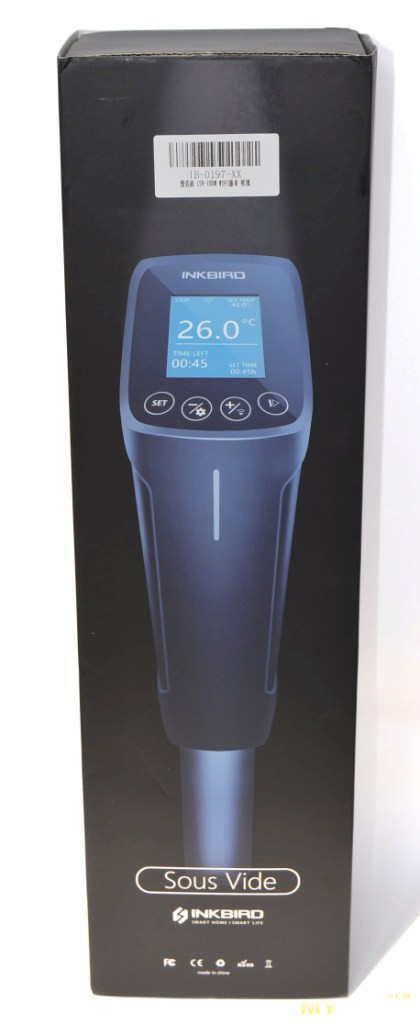 Су вид от компании INKBIRD - ISV-100W Wifi Sous Vide