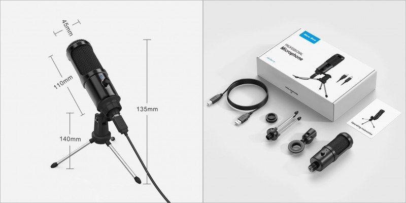 Конденсаторный микрофон а $14.99