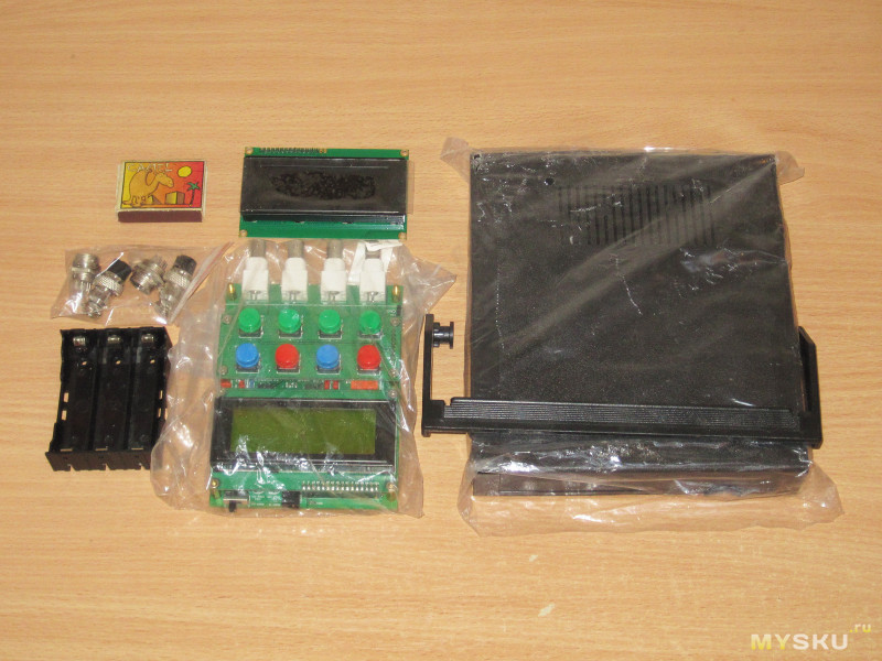 Окончание сборки LCR-метра + перевод на аккумуляторное питание