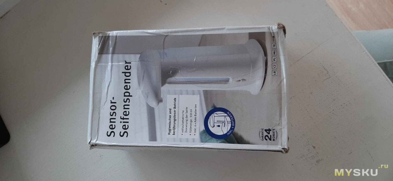 Автоматический дозатор для мыла со сроком службы 1 день.....