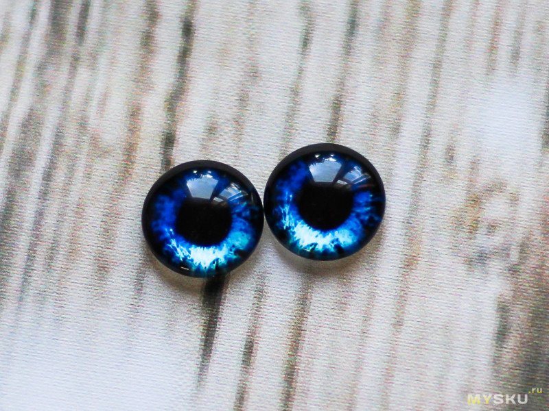 Отличные стеклянные глаза для игрушек