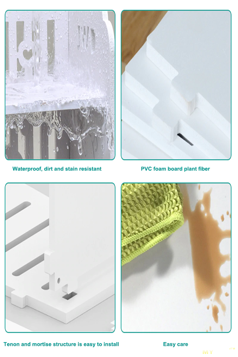 [15.06] Компактная угловая полка для ванной комнаты - 12.17$/16.03$