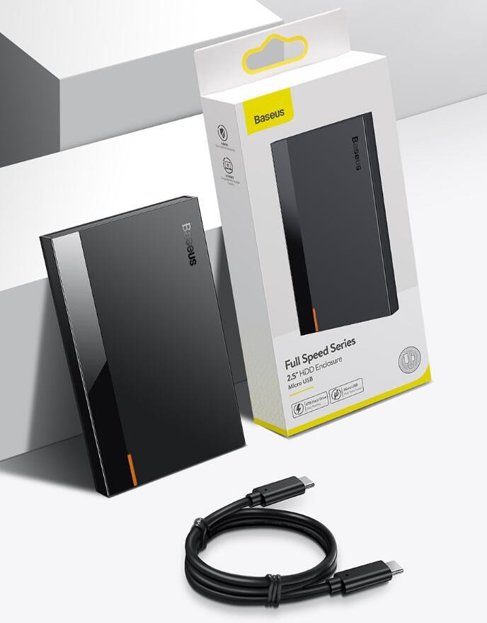 Корпуса Baseus для SSD/HDD и пульт 2.4ГГц