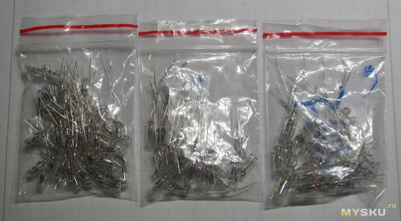 Миниатюрные лампы накаливания 12В, диаметром 3, 4, 5мм. Мини-мультиобзор