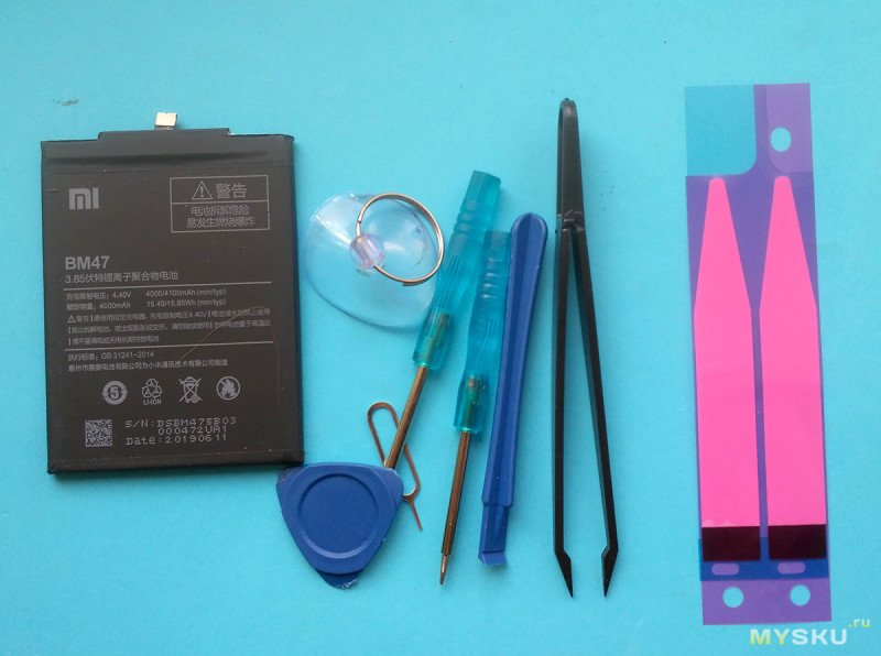 Замена аккумулятора Xiaomi Redmi 3 (BM47). Попытка №2