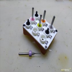 Подставка для твердосплавных сверл. Миниобзор