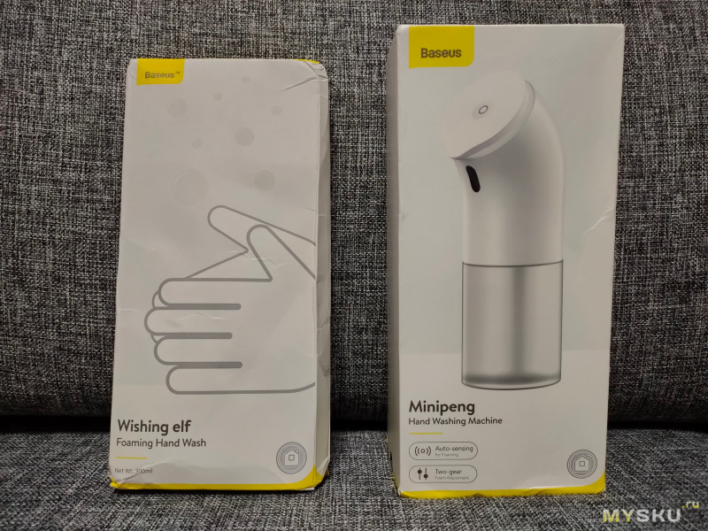 Автоматический дозатор для мыла Baseus ACXSJ-A02 - новинка от Baseus.