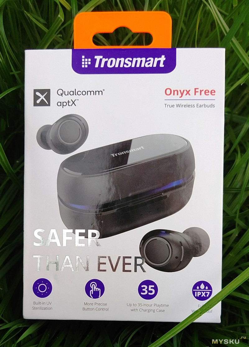 TWS наушники Tronsmart Onyx Free с aptX