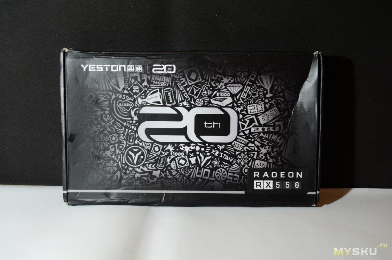 Видеокарта Yeston RX550. Сравниваю с amd radeon hd 7700 series.