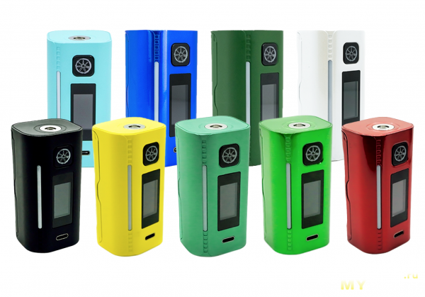 Боксмод для электронной сигареты "asMODus Lustro 200W TC". Отличный боксмод с USB Type-C, подсветкой и качественной платой.