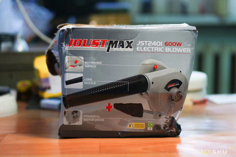 Пылесос-воздуходувка Joust Max или чистим системный блок правильно