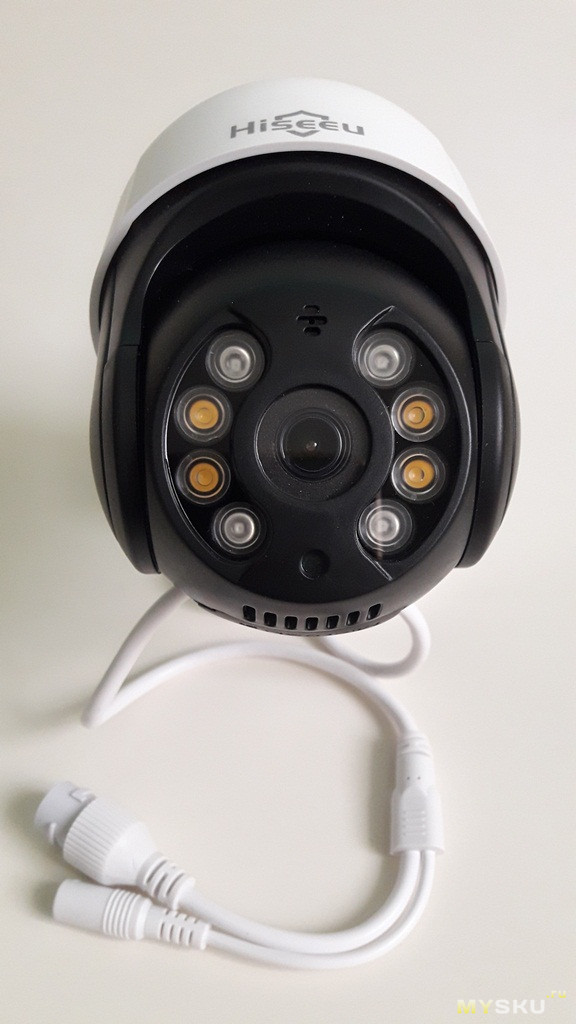 Беспроводная купольная камера Hiseeu, 1080P, 2 Мп.