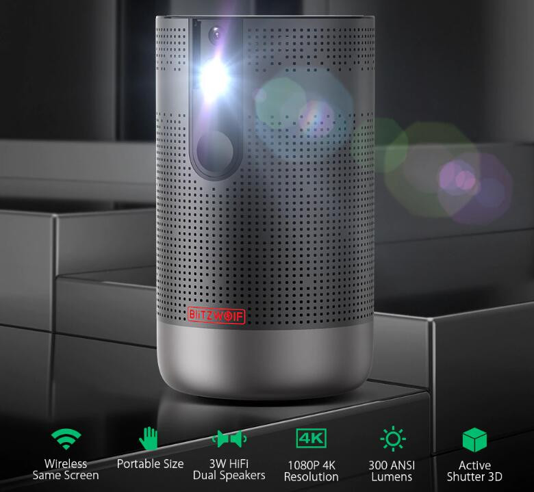 DLP-проектор BlitzWolf BW-VP4 за 344.76$