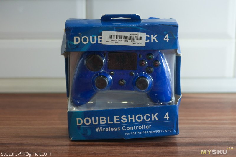 Беспроводной геймпад к PS4 с полным спектром возможностей