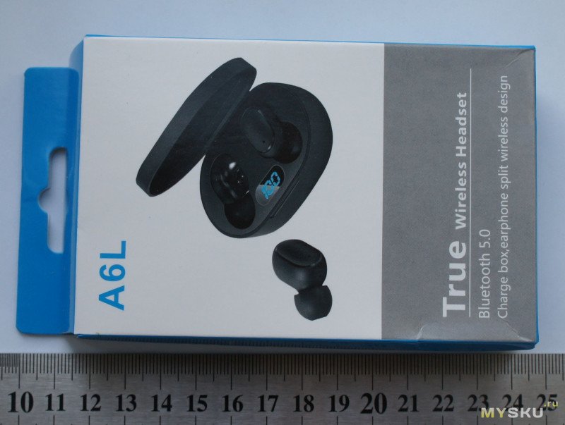 A6L - рядовые, но вполне приличные TWS  Bluetooth 5.0 наушники