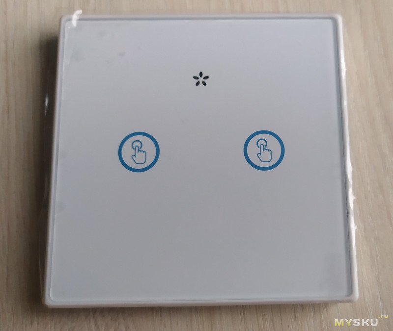 2в1 Wifi и rf433 реле к умному дому Tuya Smart и сенсорная rf433 панель в придачу