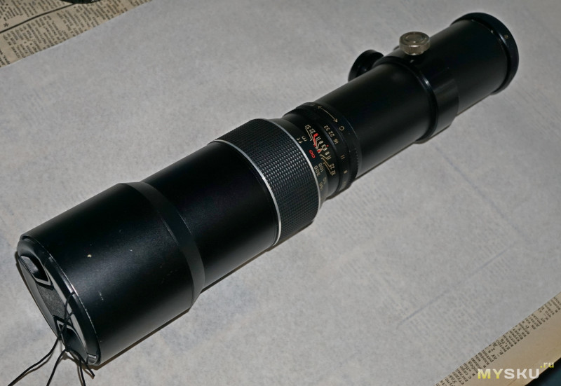 Сверхдлиннофокусный объектив  Weltblick 400mm f/6.3